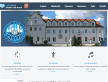 Tablet Screenshot of lutomiersk.salezjanie.pl