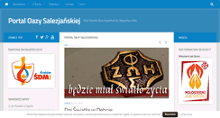 Desktop Screenshot of oaza-pila.salezjanie.pl