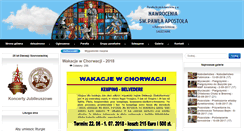 Desktop Screenshot of dabrowa.salezjanie.pl