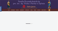 Desktop Screenshot of debno.salezjanie.pl